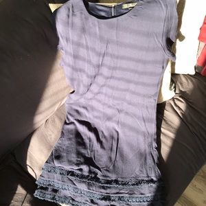 Navy Lulu’s midi dress